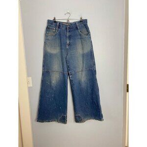 Vintage Greed Garments Special Forces Wide Leg Skateboarding Jeans, Size 36, 90s